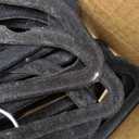 50 Pack Black Velvet Hangers Non Slip, Felt Pants Hangers Thin Space Saving Clothes Hanger Flocked Strong Durable Ganchos para Colgar Ropa with 360Swivel Hook for Pants Jeans Shorts Skirts Tank Top