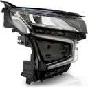 KARPAL Full LED Headlight for 2021-2023 Chevy Tahoe/Suburban Headlamp Passenger Right Side RH Replacement 84934280 GM2503511