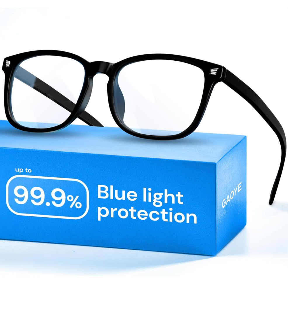 Gaoye Blue Light Blocking Glasses - Anti UV Ray Computer Gaming Glasses, Blue Blockers Glasses For Women/Men