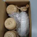 Bamboo Dish Scrub Brushes, Kitchen Wooden Cleaning Scrubbers Set for Washing Cast Iron Pan/Pot, Natural Sisal Bristles, Set of 3