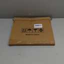 VIOLABBEY 8x10 Matte Gold Picture Frame, Display 5x7 Photo with Mat or 8x10 without Mat, Ornate Vintage 8 x 10 Matte Gold Frame for Wall Decor or Tabletop Display