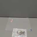 8x10 Modern Acrylic Photo Frame, Clear Glass-Like Desk Picture Frame with Stand off & Hanging String, Frameless Floating Look, Self-Standing Desktop or Wall Mount, Horizontal & Vertical Display