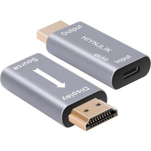 Uni-Directional USB C Female to HDMI Male Adapter, (USB-A to HDMI not Supported), 4K60 Thunderbolt 3/4 to HDMI2.0 for MacBook Pro/Air, Surface, Galaxy S8 to S23, iPhone 15 Series - 1 Pack