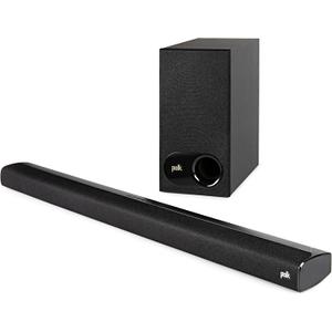 Polk Audio Signa S2 Sound Bar for Smart TV with Subwoofer, Wireless Exclusive VoiceAdjust Technology, Ultra-Slim Design, Works with 4K & HD TVs, HDMI & Optical, Bluetooth, Wireless Streaming
