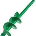 Auger Drill Bit for Planting, 4x25Inch Garden Earth Auger, Spiral Drill Hole Rapid Planter Seedling & Bedding Plant,Ground Planting Drill Bit Auger Post Hole Digger for 3/8''Hex Drive Drill