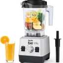 Aeitto Blenders for Kitchen with 68Oz. Large Capacity, 1800W Max Power Smoothie Blender, 3 Preset Programs & 7 Speeds, Professional Countertop Blender for Smoothies, Ice Crush, Frozen Drinks, Silver