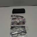 NORPERWIS Reading Glasses 5 Pairs Quality Readers Spring Hinge Glasses for Reading for Men and Women (3 Black 2 Tortoise, 5.00)