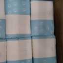 Riakrum 24 Pack Disposable Towelettes Face Towel Bulk Cotton Face Tissues Soft Facial Tissue Dry Wet Use for Sensitive Skin Care Makeup Removing Surface Cleaning (2400 Counts)