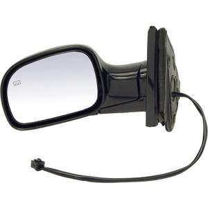 Dorman 955-1161 Driver Side Power Door Mirror - Heated / Folding Compatible with Select Chrysler / Dodge Models, Black