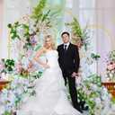 Wokceer Wedding Arch Backdrop Stand 7.2FT, 6.6FT, 6FT Set of 3 Gold Metal Arch Backdrop Stand for Wedding Ceremony Baby Shower Birthday Party Decor