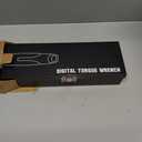 EWK 1/2" Drive Digital Torque Wrench 12.5-250 ft-lbs (17-340 Nm) with Angle, LED Display & Audible Buzzer Alert, Auto and Motorcycle Repairs