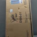 Signature Design by Ashley Haddigan Faux Leather Cushioned Rake Back Dining Chair, 2 Count, Dark Brown