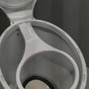 Ubbi Steel Diaper Pail, Odor Locking, No Special Bag Required, Award-Winning, Registry Must-Have, Ivory