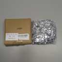 Lyrow 12 Pack Disco Ball Party Favors Sequin Bulk Hair Scrunchies Silver Shiny Glitter Sparkle Disco Metallic Accessories for 80s 90s Gift Birthday Western Bridal Shower Bachelorette (Silver)