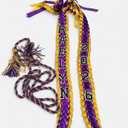 Polyester Braided Necklace & Graduation Cord Multiple Color, Pair with Grad Cap Gown & Stole, Fit High School Bachelor Master
