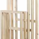 5 Pieces Wooden Inner Frames Set Match for Canvas Wall Art Paintings, 80x150cm Overall (32x60 inch Overall), 30x40cm + 30x60cm + 30x80cm + 30x60cm + 30x40cm (1" Premium Thick, Bracket Mounted) (Two 30 x 40 cm, Two 30 x 60 cm, One 30 x 80 cm, Burlywood Frames for Wall Art)
