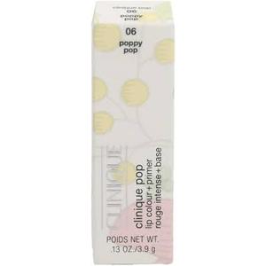 Clinique Pop Lip Color + Primer, No. 06 Poppy, 0.13 Oz, Pack of 6