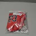 Dog Clothes Basketball Mesh Breathable T-Shirt,Pet Clothes Puppy Sportswear Spring/Summer Fashion Dog Shirt. (Red, Medium) (Medium (4-6.5lb))