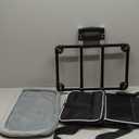 Petskd Top-Expandable Pet Carrier with Wheels 18x13x9.5 Inches Southwest Airline Approved, Soft-Sided Carrier for Small Cats Dogs with Locking Safety Zippers and Anti-Scratch Mesh(Black)