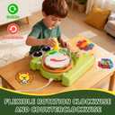 HAYXUN Dinosaur Paint Spin Art Machine Kit, Arts and Crafts for Kids Ages 4-8 Variable Speed Painting Spinner Toys Kits, Art Supplies Birthday Gifts for Boy Girl Ages 6 7 8 9 10 11 12