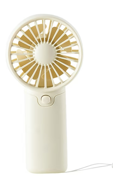 Portable Mini Fan Battery Operated Personal USB Rechargeable Lightweight & Quiet Outdoor/Indoor Use Summer