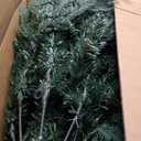 7 FT Pre-Lit Artificial Christmas Tree Hinged 1130 Branch Tips & 380 LED Lights