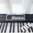 Piano Note Strips Pro, Thickened Anti-Stuck, Fit 88/61 Key Piano Keyboard, Design for Beginner Learning (Classic Black Pro)