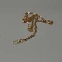 Purse Chain Strap Crossbody Gold Chain Shoulder Bag Replacement Strap (Length:34.4inch)