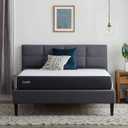 Lucid 8 Inch Memory Foam Mattress - Medium Firm Feel - Infused with Refreshing Bamboo Charcoal and Cooling Gel - Bed in a Box - Temperature Regulating - Pressure Relief - Breathable - Twin Size
