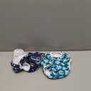 ALVABABY Swim Diapers 2pcs Baby & Toddler Snap One Size Reusable Adjustable Baby Boys' Swim Diapers for Swimming Lessons SW18-21 (Small, 01marine Animal Small)