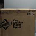 Bounty Paper Towels Quick Size, White, 16 Family Rolls = 40 Regular Rolls (107 sheet (Pack of 16))