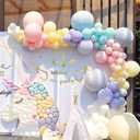 Rainbow Balloon Garland Arch Kit 171PCS Latex Balloon Pastel Balloon Garland Kit Macaron Colors 5,10,12,18 Inch Birthday Baby Shower Wedding Unicorn Party Decorations