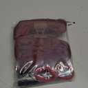 ZILAMPU Hair Curler Headband, No Heat Overnight Hair Curler, 70" Long Velour Lazy Hair Curls Roller Wrap for Women Girls Long Hair - Reddish Brown