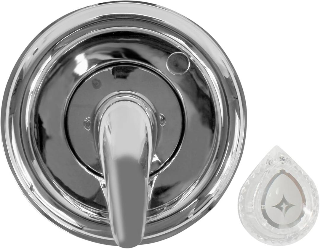 Danco 10001 Trim Kit, for Use with Moen Tub and Shower Faucets, Plastic, Chrome Plated, Single-Handle Valve Danco 10001 Trim Kit, for Use with Moen Tub and Shower Faucets, Plastic, Chrome Plated, Single-Handle Valve