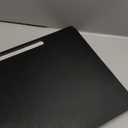 Joy&Grace Appliance Slider for Kitchen Appliances 360 Rolling Sliding Tray for Coffee Maker Countertop, Bamboo Coffee Pot Slider Rolling Tray with Universal Rollers (Black, Large 16"x13")