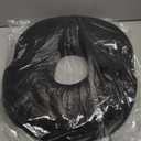 Donut Pillow Seat Cushion Chair Pad for Tailbone Pain Relief and Hemorrhoids, Memory Foam Seat Chair Cushion for Postpartum Pregnancy, Seat Cushions for Men and Women for Home & Office, (Black)