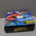 Flexible Race Track for Kids 3-5 Year Old, 15ft Flex Car Tracks for Toddlers with 2 Pull-Back Cars & 2 Alloy Cars, Portable Roll Up Racing Car Tracks, Birthday for Boys Girls