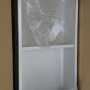 Real 304 Stainless Steel Shower Niche 12x24in-92 Quick Drain-No Tile Needed-2 Tier-Matte Recessed Wall Niche-Insert Shower Shelf-Built in Cabinet for Bathroom/Kitchen/Living Room/Study Storage