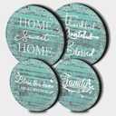 Rustic Style Woodgrain Stove Burner Covers, Gas Stove Burner Covers Set of 4, 8 In and 10 In Stove Top Covers for Electric Stove Metal Top Covers