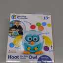 Learning Resources Hoot The Fine Motor Owl - 6 Pieces, Ages 18+ Months, Toddler Toys, Fine Motor and Sensory for Kids