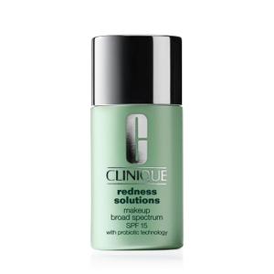 Clinique Redness Solutions Liquid Foundation Makeup Broad Spectrum SPF 15 With Probiotic Technology | Covers Redness + Appropriate For Skin With Rosacea (AC Calming Ivory)