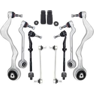 10pcs Front Suspension Kit Upper Control Arm E90 Compatible with BMW 3-Series 325i 328i 330i 335d 335i 335is 2006-2013,2008-2013 BMW E82 E88 1-Series 128i 135i, 2013-2015 E84 X1(2WD Only)