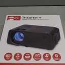 GPX Mini Projector with Bluetooth, USB and SD Media Ports, Includes Remote (PJ609B), Black