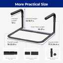 L1 Stand Assist Rail for Couch, Chair Stand Assist Aid for Elderly, Elderly Assistance Products, Disabled, Senior Mobility Aids Adjustable for Sit, Stand, Couch Cane, 18 in Couch Wide at Least