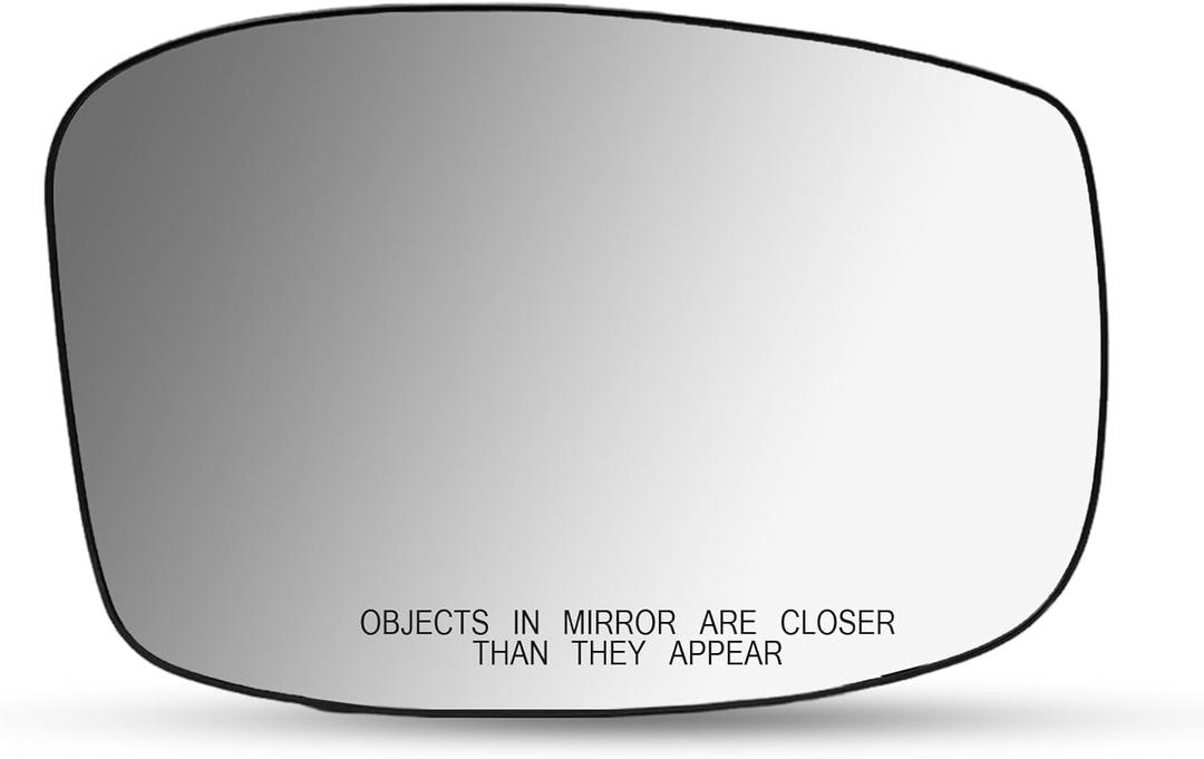 Passenger Side Mirror Replacement for Honda Odyssey 2018 2019, Right Exterior Side Rearview Mirrors Glass, with Backing Plate, Power Heated