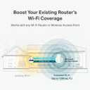 TP-Link WiFi Extender with Ethernet Port, Dual Band 5GHz/2.4GHz, Up to 44% More Bandwidth Than Single Band, Covers Up to 1200 Sq.ft and 30 Devices, Signal Booster Amplifier Supports OneMesh(RE220)