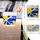 3 x 20PCS Car Trash Bags,Easy Stick-On & Stand Design Disposable Portable Car Garbage Bag, Leak-proof & Smell Proof Vomit Bags for Boat, Plane, Travel, Camping, Bedroom, Study Room, Office and Kitchens