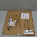 12" Microwave Glass Plate Replacement W11367904 W11291538 W10337247 W11443145, Compatible with Microwave Glass Turntable Plate WMH31017 WML55011 12 Inch Microwave Plate