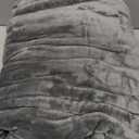 Bedsure Heated Blanket Throw Blanket - Fast Heating Electric Blanket, Soft Flannel Heated Throw with 4 Time Settings, 6 Heating Settings, Warm Gifts for Women Men (50x60 inches, Grey)