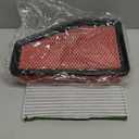 KAX Engine Air Filter, CA10465 Replacement for GMC Terrain, Chevrolet Equinox 2010 2011 2012 2013 2014 2015 2016 2017, Advanced Air Filter Media, Increased Acceleration